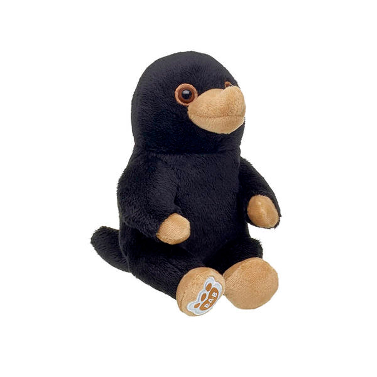 Mini Peluche Niffler Polera Negra Animales Fantasticos Build-A-Bear